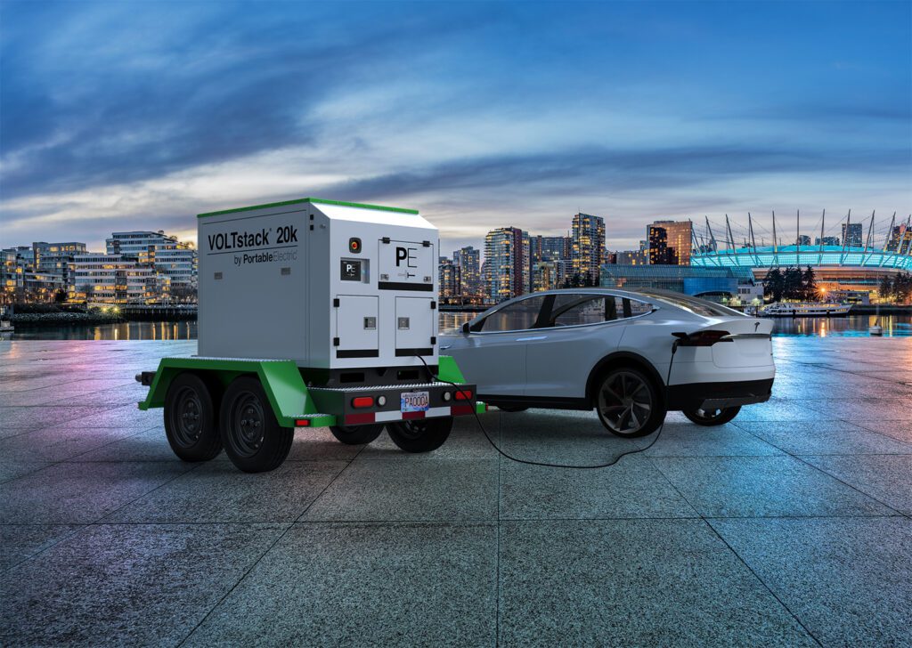 VOLTstack Mobile EV Charger Portable Electric VOLTstack Power